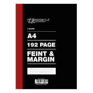 2 Quire White Page Counter Book